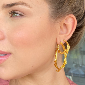 
            
                Load image into Gallery viewer, Quasar Hoops Earrings
            
        